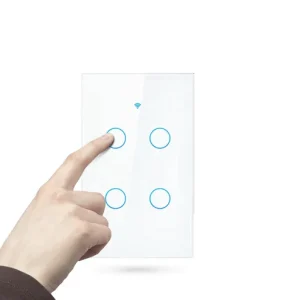 Tuya Smart Life WiFi 4CH Smart Light Switch – No Neutral, RF433
